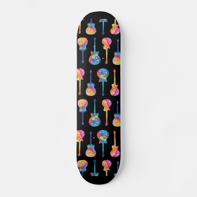 GUITARS SKATEBOARD DECK (Front)