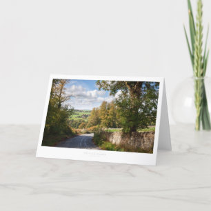 Guiting Power Letterpress Thank You Card