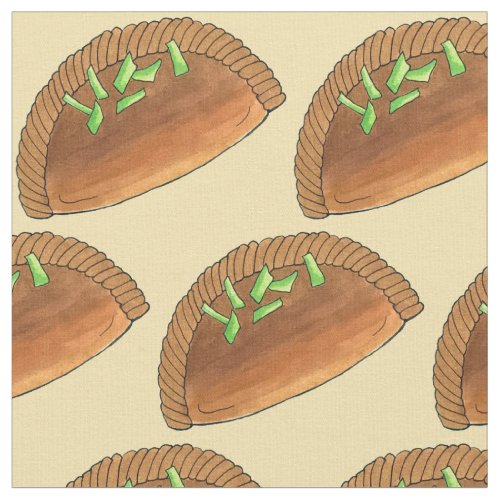 Gujia Gujiya Indian Sweet Dumpling Mithai Dessert Fabric