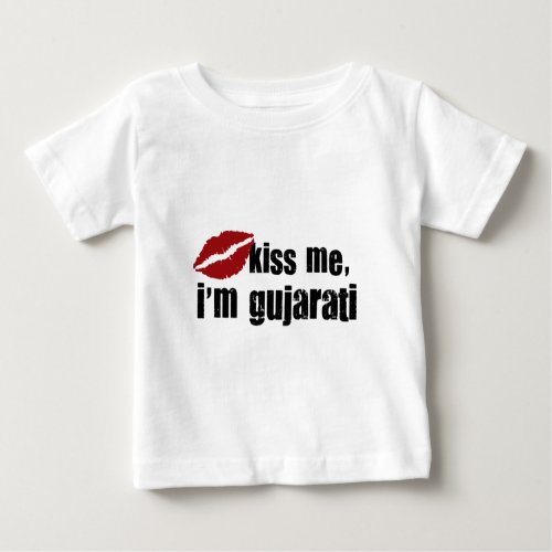 Gujrati Kiss Baby T_Shirt