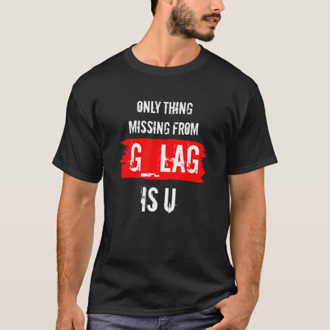 Gulag Gamer Saying Duty Call Gaming Warzone Gamer T-Shirt (Front)
