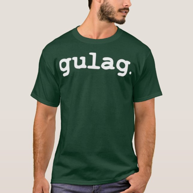 Gulag Warzone Gaming Print T-Shirt (Front)