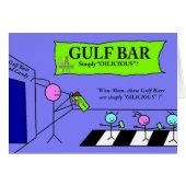 Gulf Bar...Simply "oilicious" ! (Front Horizontal)
