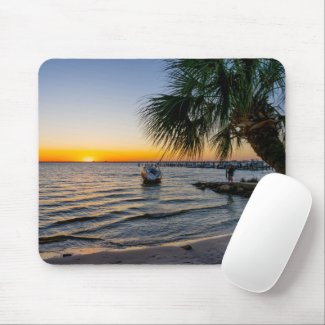 Gulf Breeze Florida Sunset Mousepad