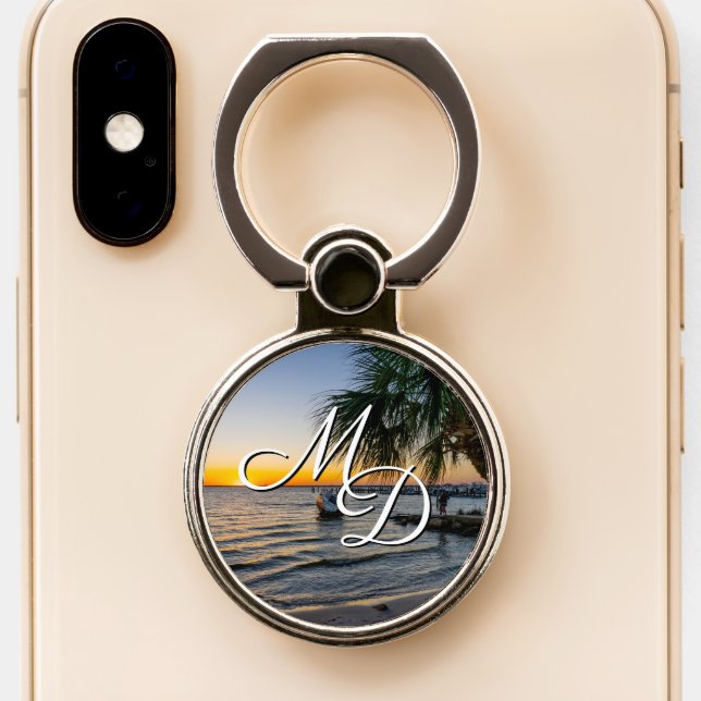 Gulf Breeze Florida Sunset Phone Grip (Close Up)