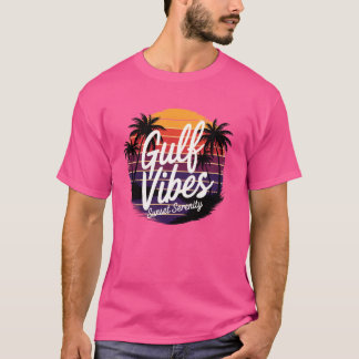 Gulf Coast Forever Retro Sea Turtle Beach Lover Gi T-Shirt