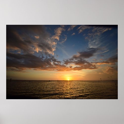 Gulf Coast Sunset _ Florida Poster