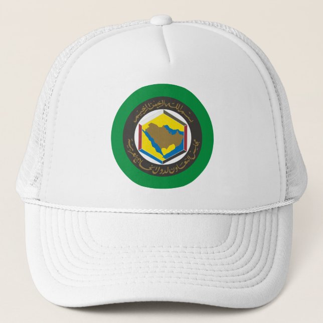 Gulf Cooperation Council flag Trucker Hat (Front)