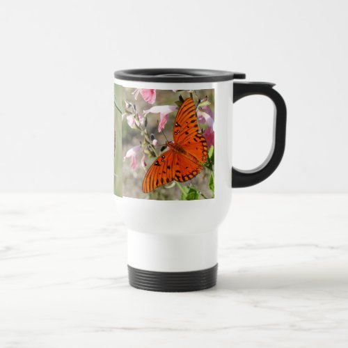 Gulf Fritillary Butterfly Lifecycle Thermal Cup