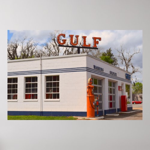 Gulf Garage Poster