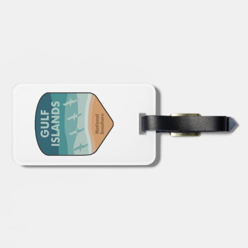 Gulf Islands National Seashore Seagulls Luggage Tag