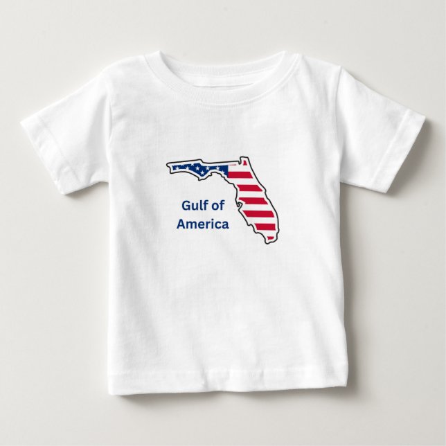 Gulf of America Baby Shirt (Front)