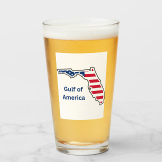 Gulf of America Beer Glass