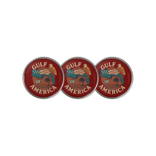 Gulf of America Beer Golf Ball Marker