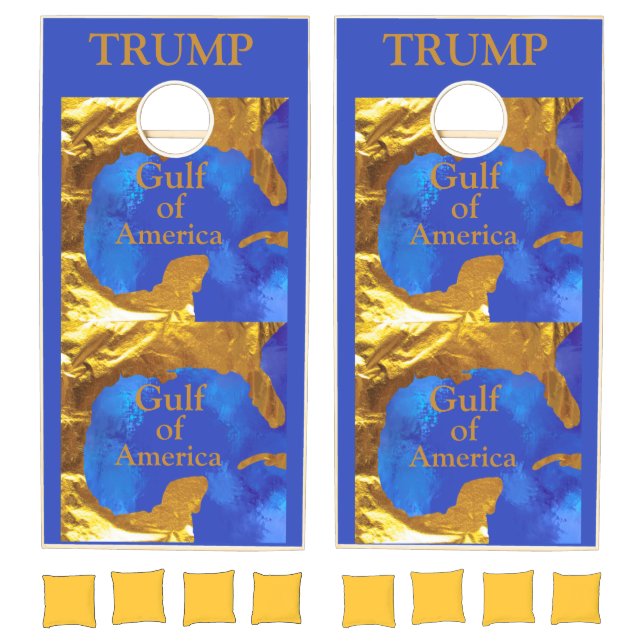 GULF OF AMERICA  CORNHOLE SET (Set)