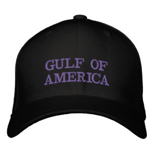 GULF OF AMERICA EMBROIDERED BASEBALL CAP