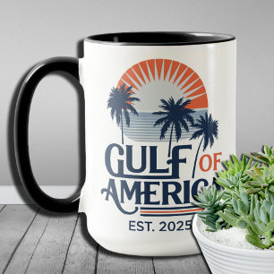 Gulf of America Est. 2025 Coastal Living Adventure Mug
