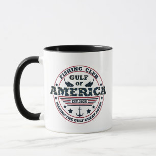 Gulf of America fishing club American patriotic Mug