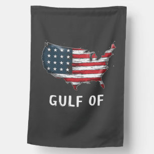 Gulf Of America Funny Trump East Cost Mexico  House Flag