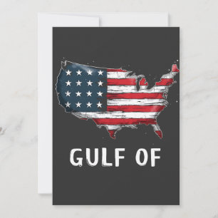 Gulf Of America Funny Trump East Cost Mexico Invitation