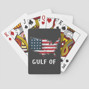 Gulf Of America Funny Trump East Cost Mexico  Poker Cards
