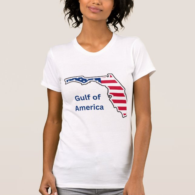 Gulf of America Ladies tshirt (Front)