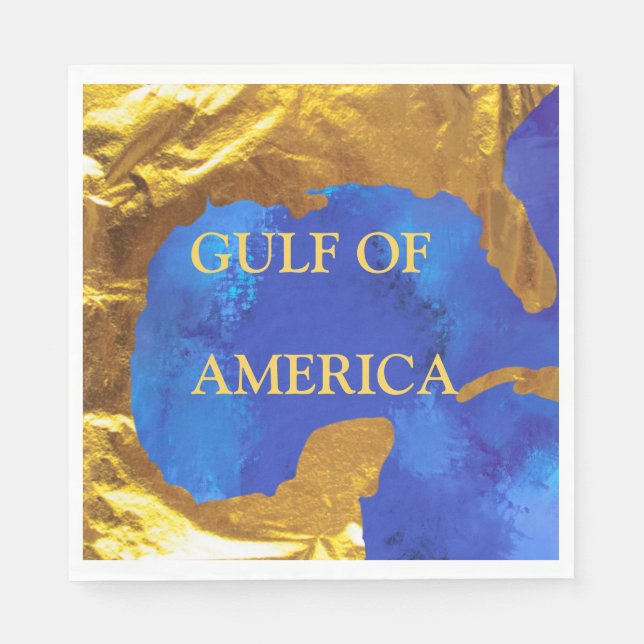 Gulf of America  Napkins (Front)