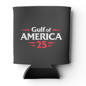 Gulf of America Patriotic American Trump USA Flag Can Cooler