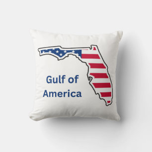 Gulf of America pillow
