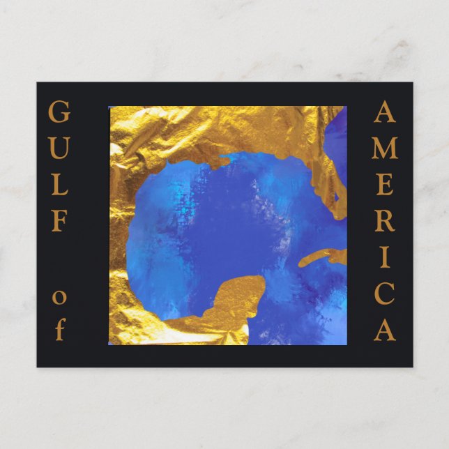 Gulf of America  Postcard (Front)