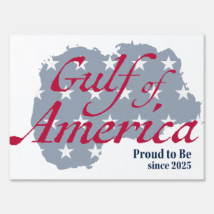 Gulf of America Sign