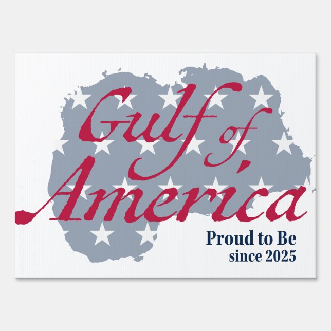 Gulf of America Sign (Front)