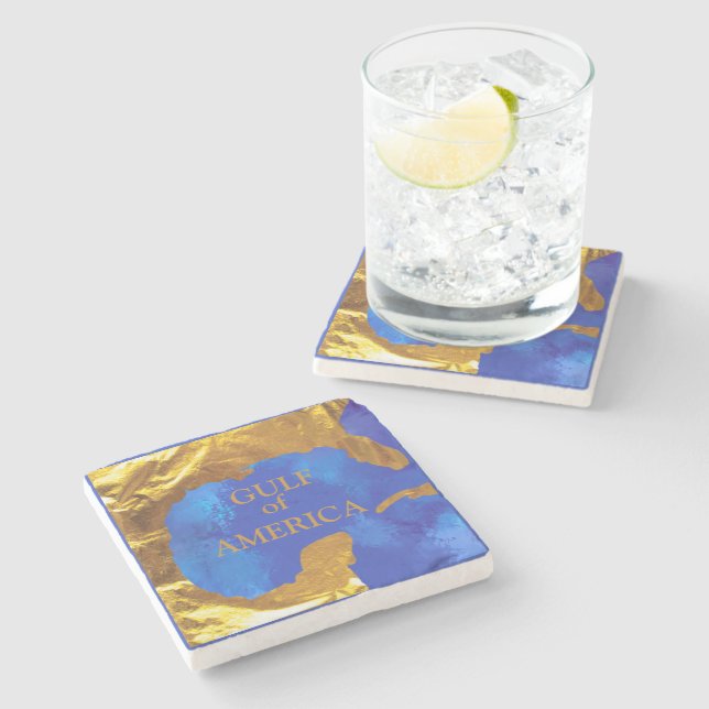 GULF OF AMERICA  STONE COASTER (Side)