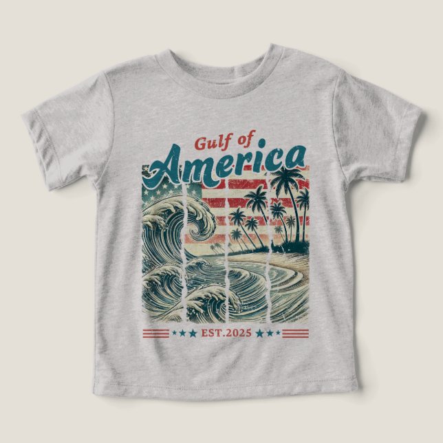 Gulf of America Toddler T-shirt (Design Front)