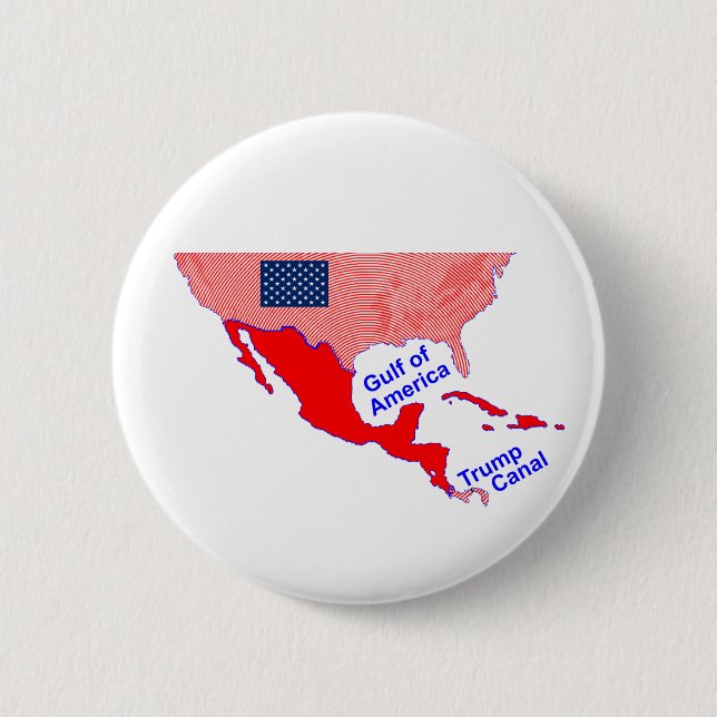 Gulf of America, Trump Canal Button (Front)