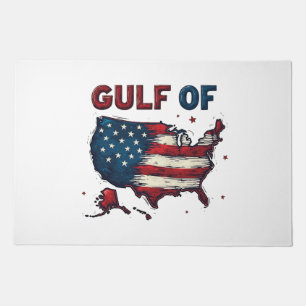 Gulf of America USA Map Trump USA Gulf of Mexico Doormat