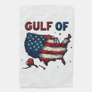 Gulf of America USA Map Trump USA Gulf of Mexico Garden Flag