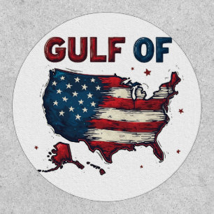 Gulf of America USA Map Trump USA Gulf of Mexico Patch