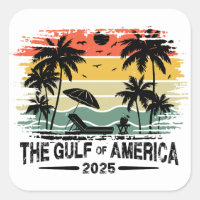 Gulf of America vintage American patriotic design