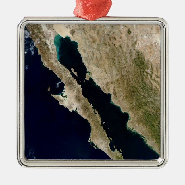 Gulf of California Metal Ornament (Front)