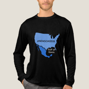 Gulf of Gavin   Newsom 2028 Tri-Blend Shirt