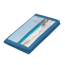 Gulf of Mexico Beach TriFold Wallet