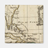 Map of Central America Magnet