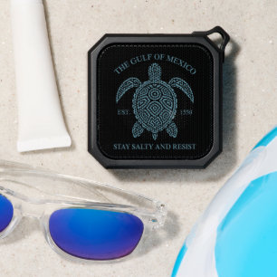 Gulf Of Mexico ESTD 1550 Stay Salty And Resist Bluetooth Speaker