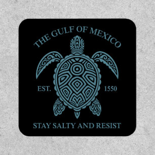 Gulf Of Mexico ESTD 1550 Stay Salty And Resist Patch