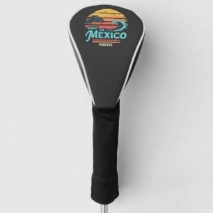 Gulf of Mexico Forever Vintage Beach Mexican  Golf Head Cover