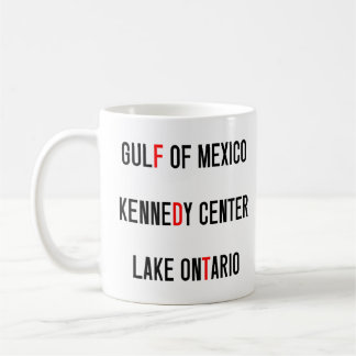 Gulf of Mexico Kennedy Center Lake Ontario Coffee Mug