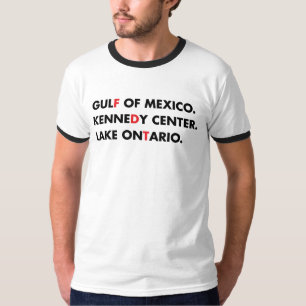 Gulf of Mexico Kennedy Center Lake Ontario Shirt