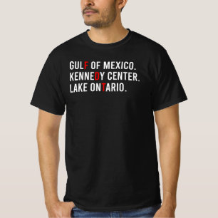 Gulf of Mexico Kennedy Center Lake Ontario T-Shirt