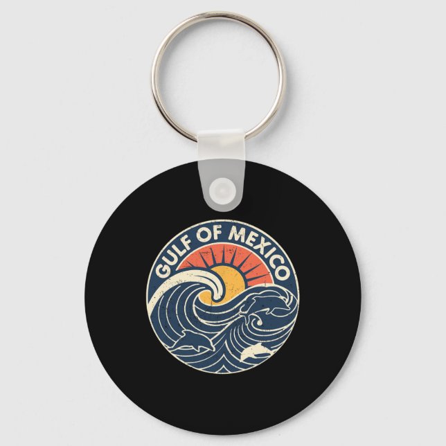 Gulf Of Mexico  Keychain (Front)